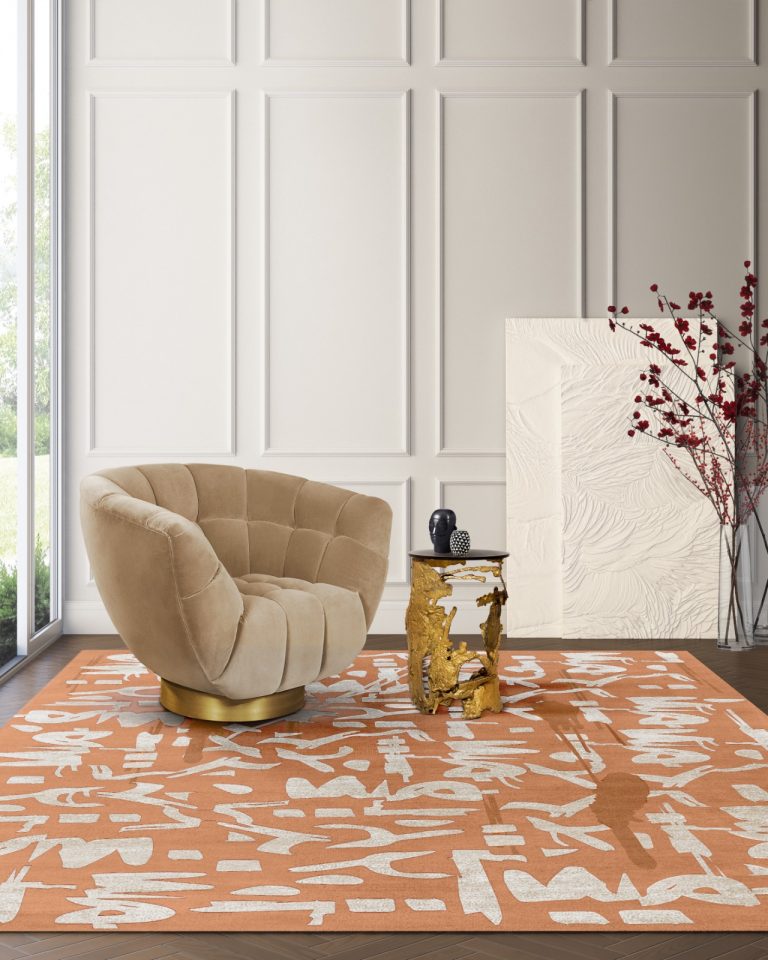 Uncover the Artistry of Apricot Crush With Unique and Contemporary Rugs
