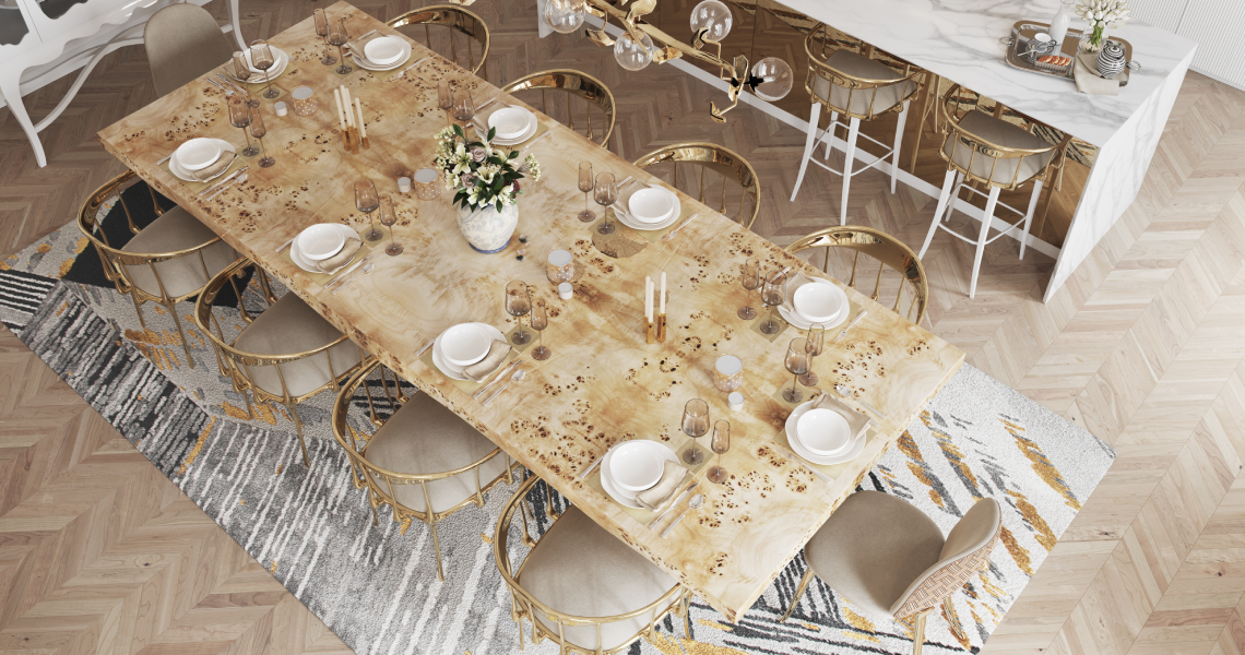 Rug Tips for the Dining Room_ Creating a Harmonious and Functional Space