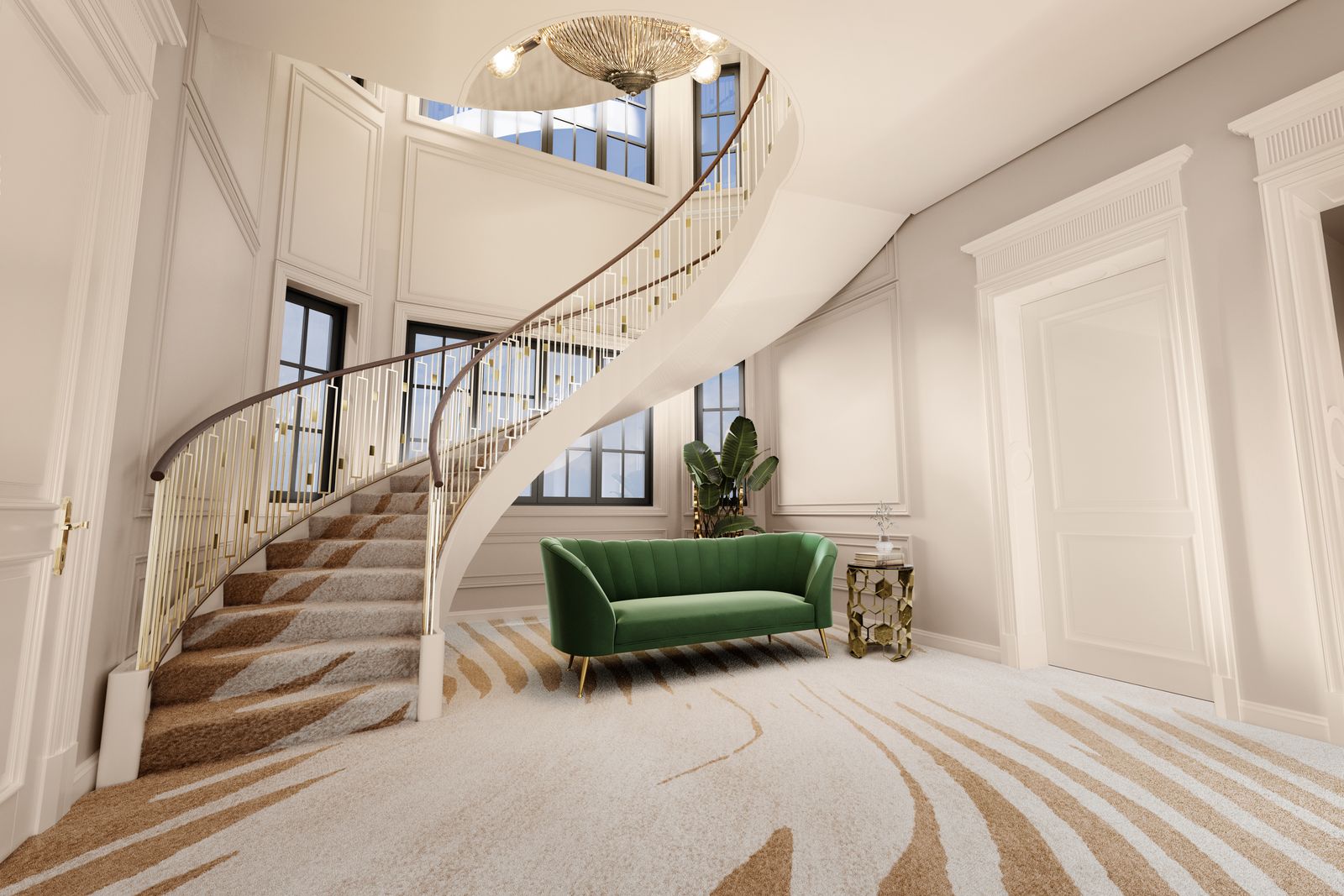 Luxury Interior Design Project: A Journey Through Elegance