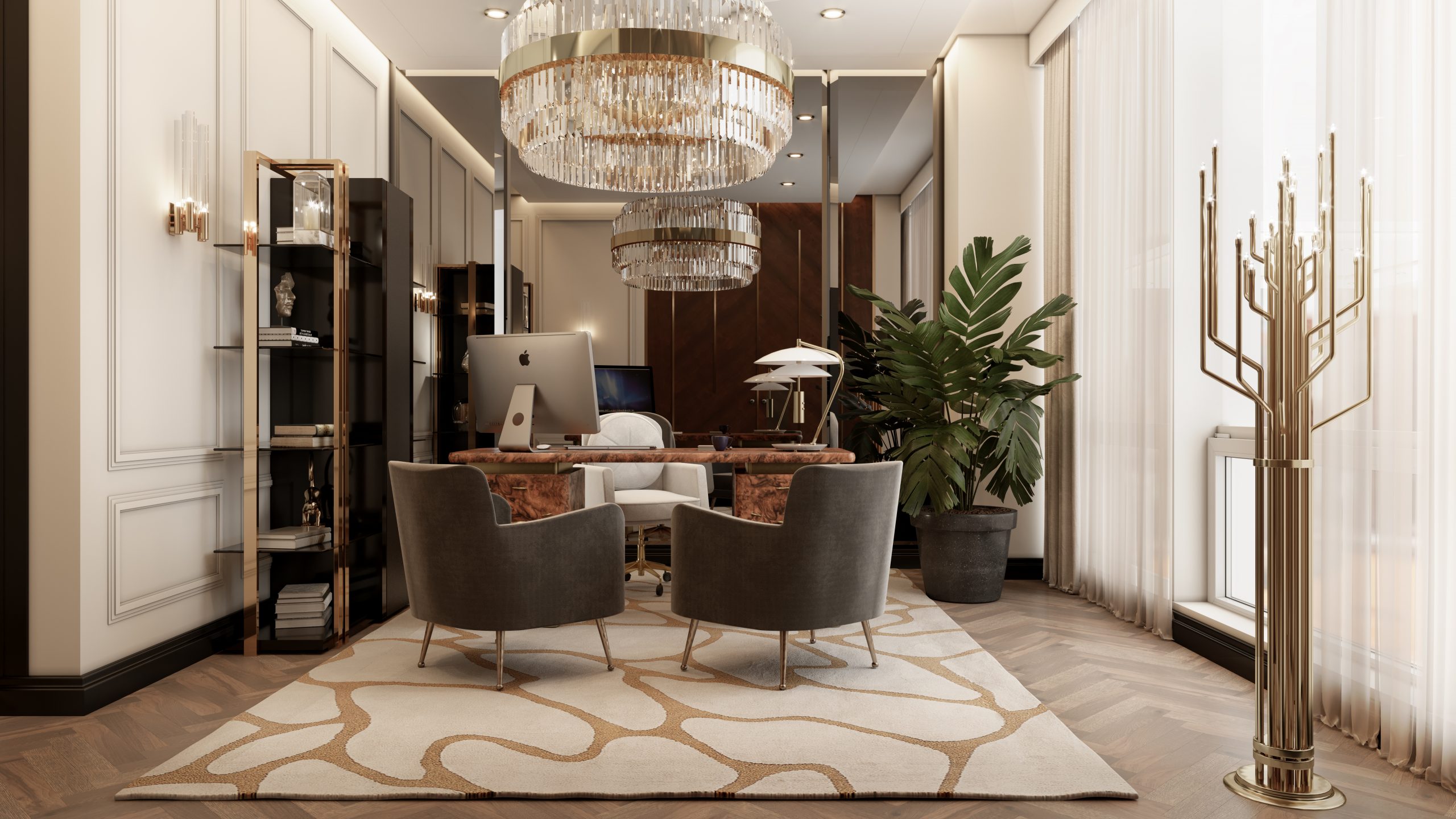 Transform Your Home Office with Exquisite Rugs: Elevate Your Workspace