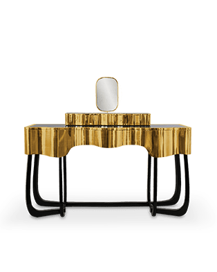 Sinuous Dressing Table by Maison Valentina