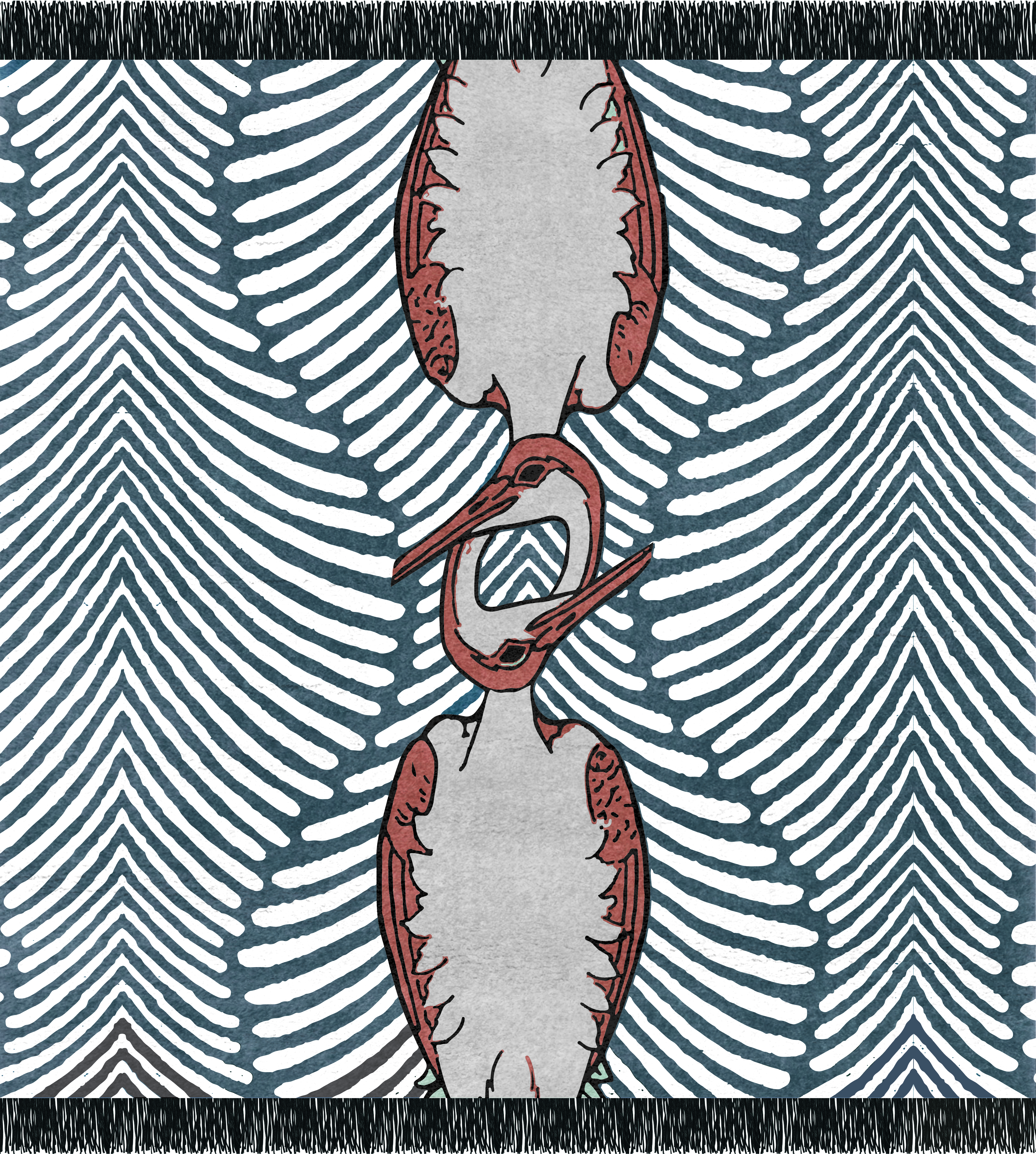 Couple Square Rug by Rug'Society