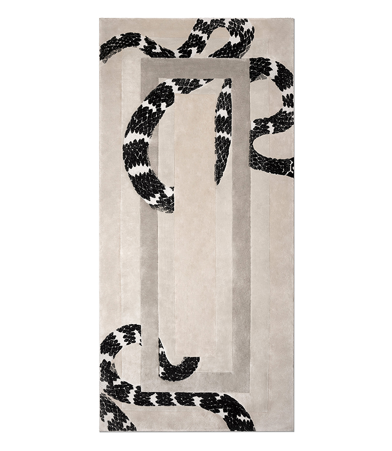 Imperial Snake Lounge Rug by Rug'Society