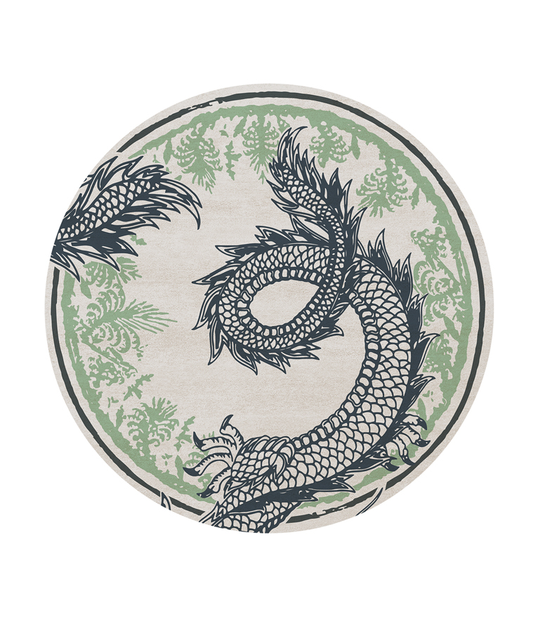 Redleh Round Rug by Rug'Society