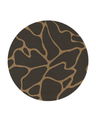 Cell Round Rug by Rug'Society