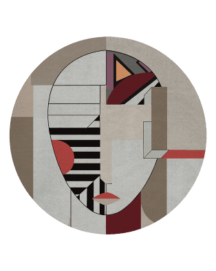 Oscar Round Rug by Rug'Society