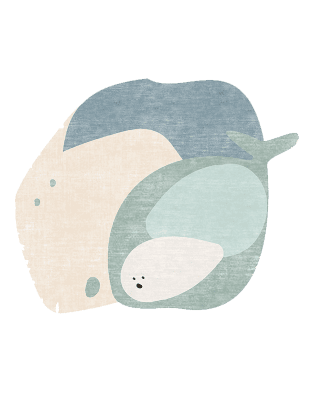 The Whale's Tale Rug by Rug'Society