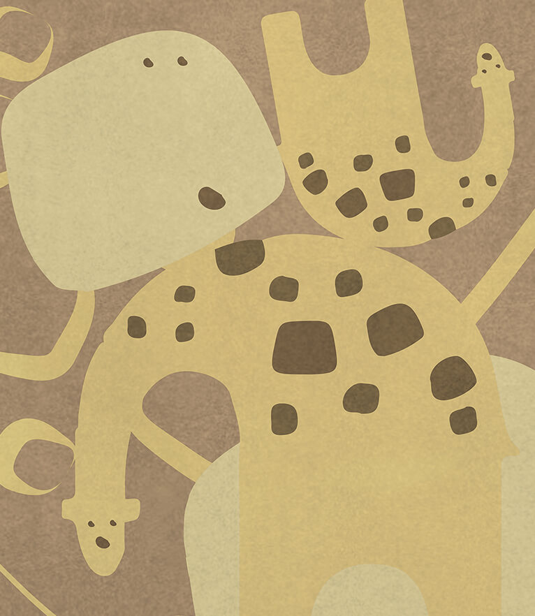 Details Giraffe Jungle Rug by Rug'Society