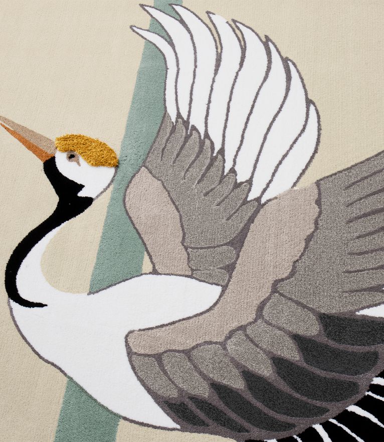 Heron Rug by Rug'Society