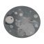 Planet Party Round Kids Rug by Rug'Society