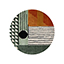 Simba Round Geometric Rug by Rug'Society