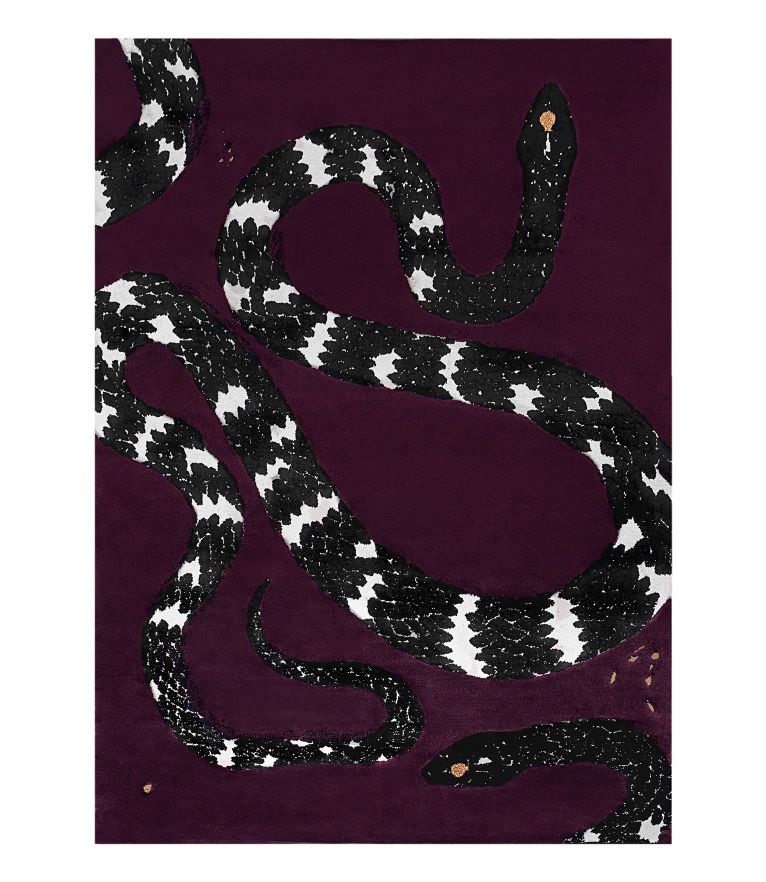 Snake 8 Botanical Rug by Rug'Society