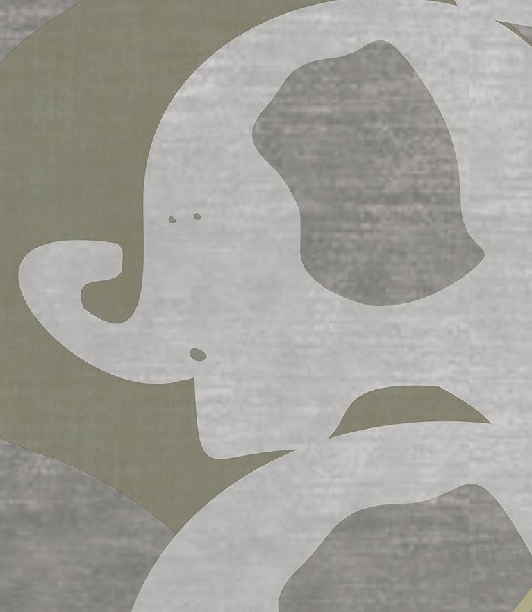 Details The Power Elephant Rug by Rug'Society
