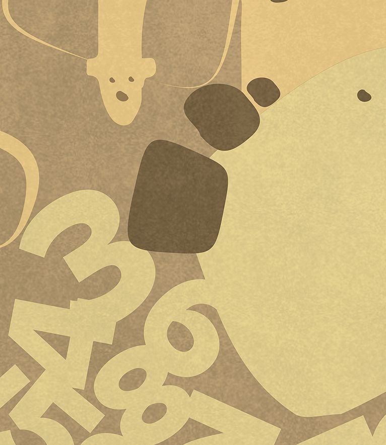 Details Tree of Numbers Rug by Rug'Society