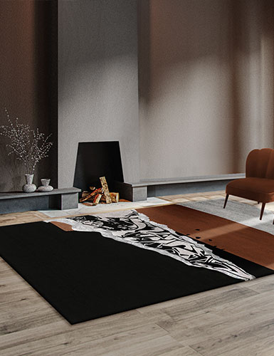 Disruption Urban Rug by Rug'Society