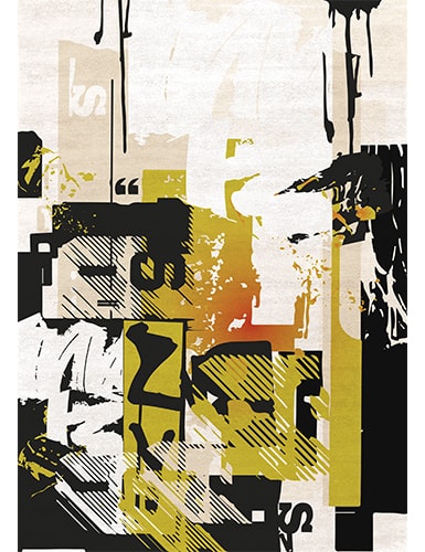 Graffinesque Rug by Rug'Society