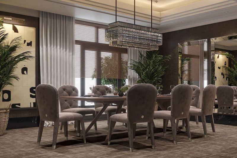 20 Tips for A Stylish Modern Dining Room With Luxurious Rugs