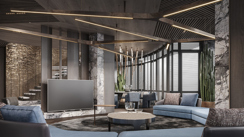 Kiev Wonderful Projects: Stylish Displays of Sophistication