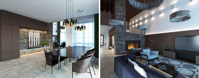 Kiev Wonderful Projects: Stylish Displays of Sophistication