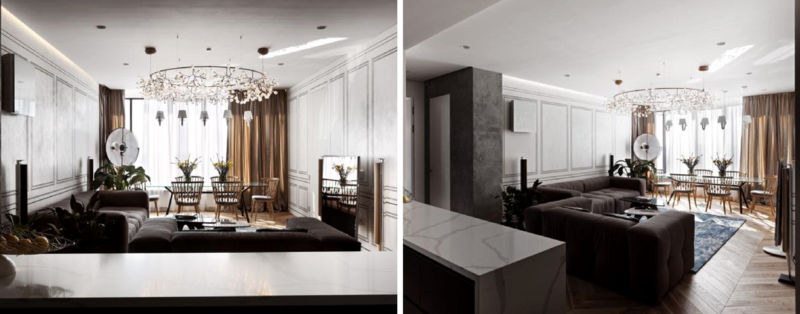 Kiev Wonderful Projects: Stylish Displays of Sophistication