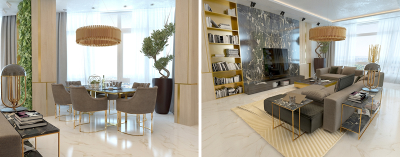 Kiev Wonderful Projects: Stylish Displays of Sophistication