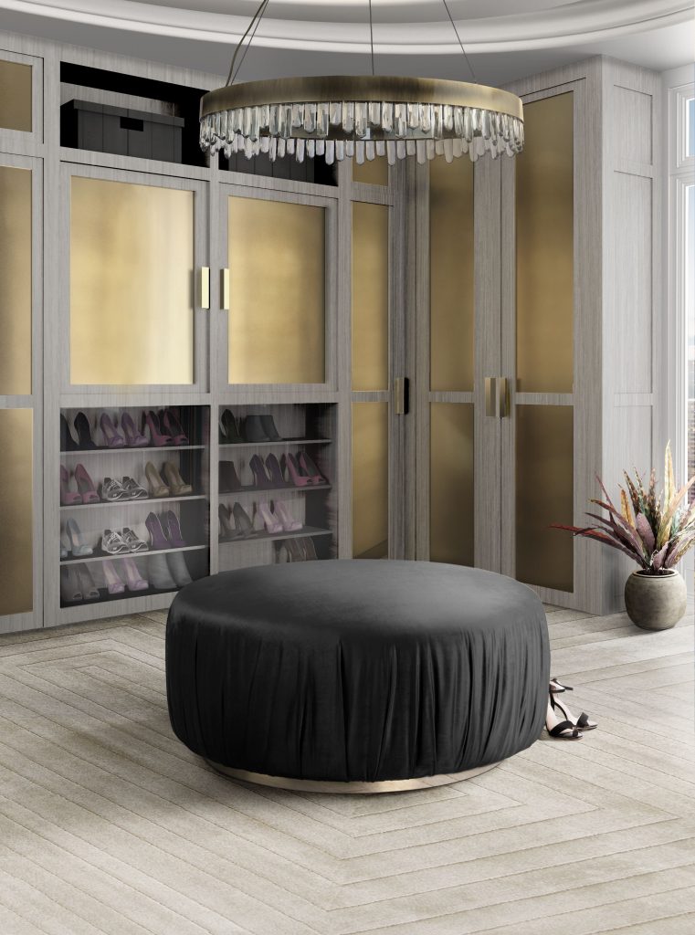 Dressing Room Rugs - White Garden Dressing Room
