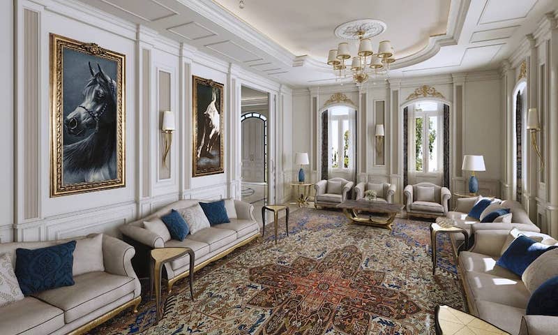 Zamil Luxury Architecture: Rugs Interior Design Projects