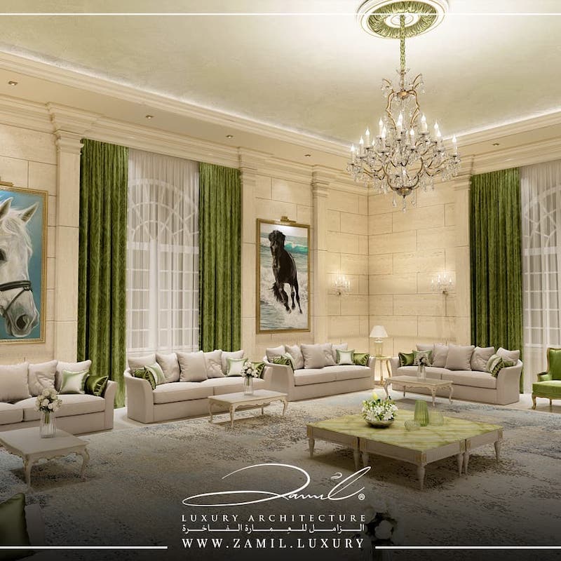 Zamil Luxury Architecture: Rugs Interior Design Projects