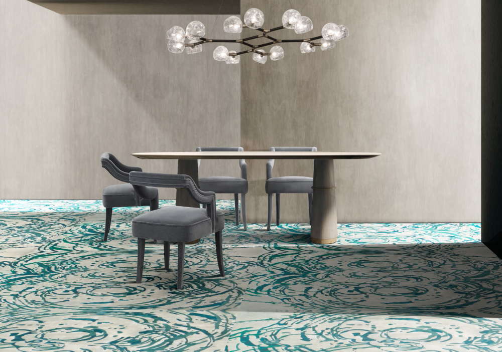 Impressive Design Projects with Luxurious Rugs by Xavier Cartron