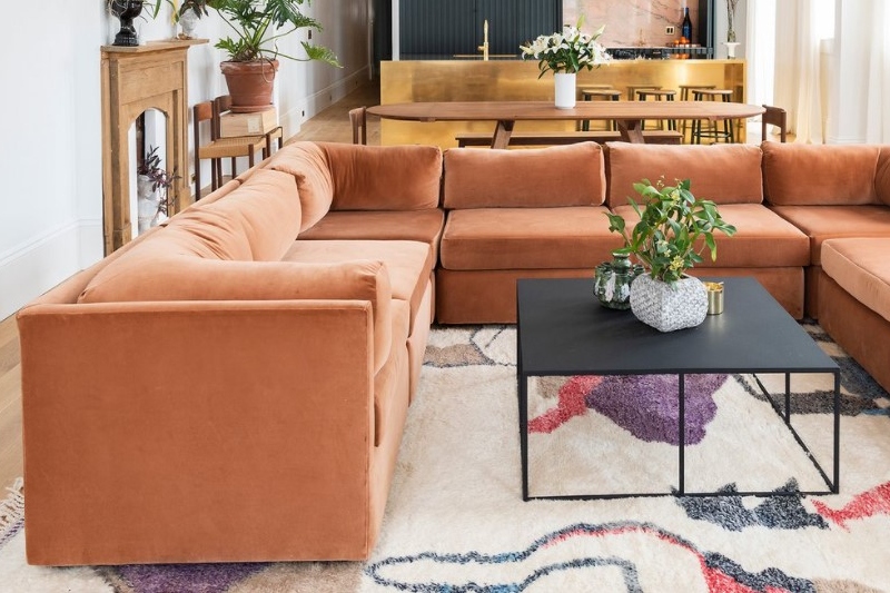 Home decoration with gorgeous rugs by Olivia Erwin Interiors