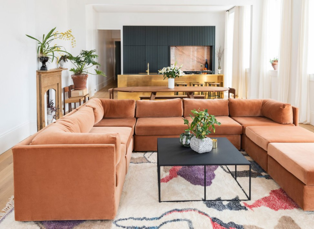 Home decorations with gorgeous rugs by Olivia Erwin Interiors