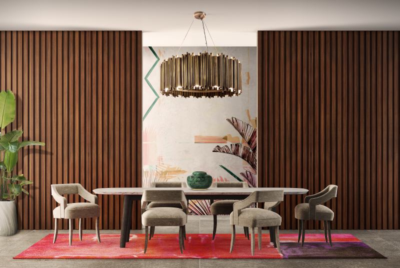 Dining Table Rug Ideas For A Modern Luxury Design