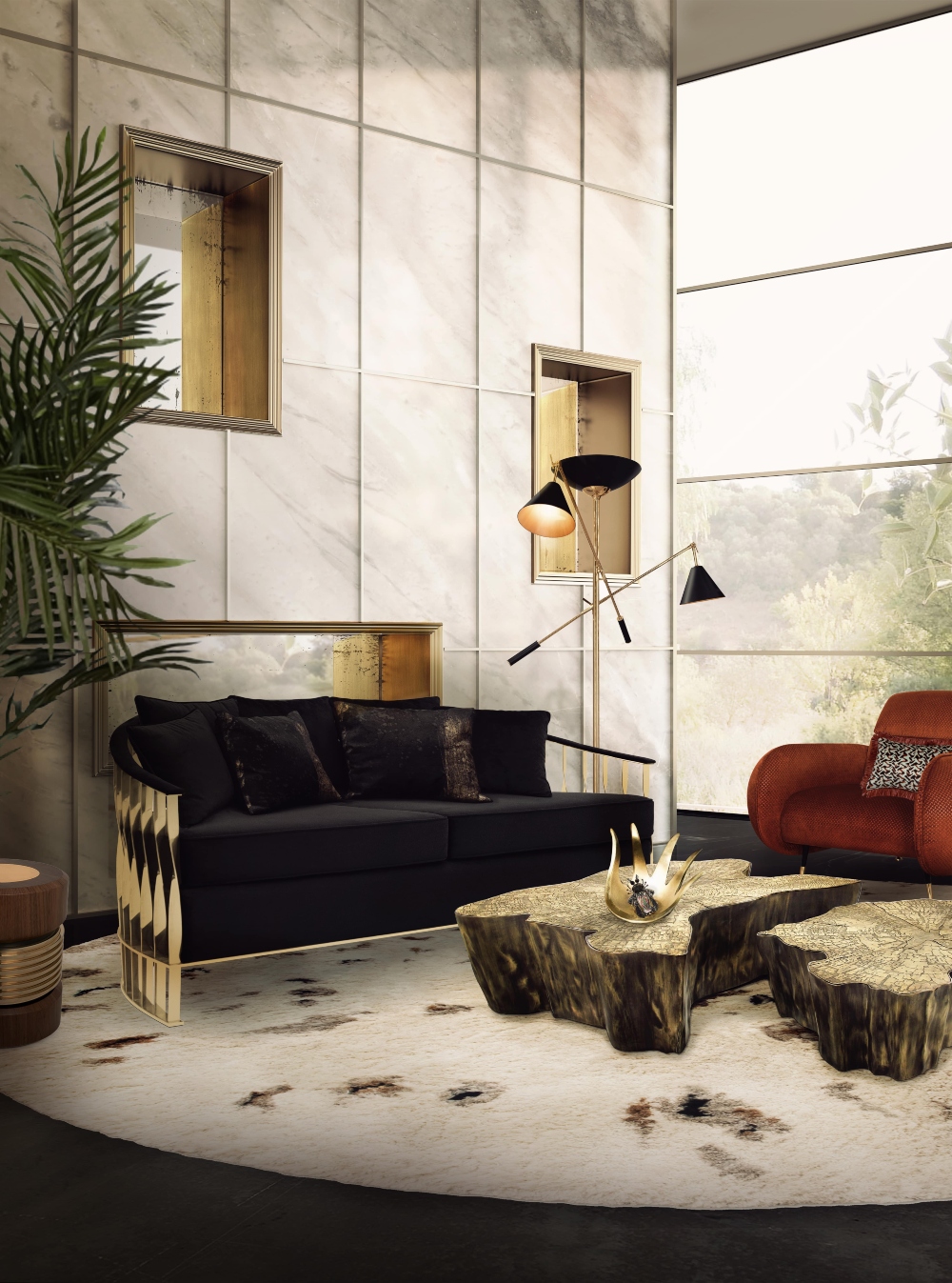 Home decorations with gorgeous rugs by Olivia Erwin Interiors