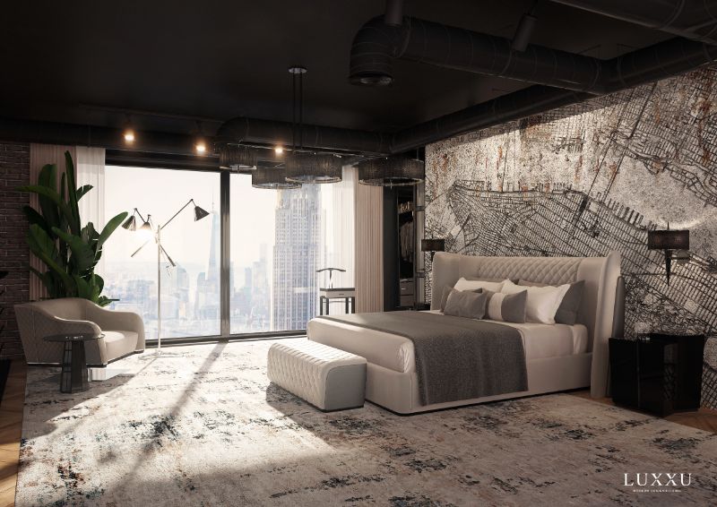 Bedroom Rugs To Fill Your Room With Style with gray rug