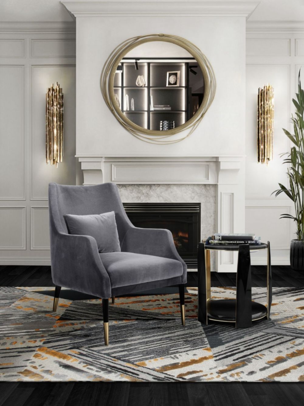Unique Modern Mid-Century Rug Design Inspiration