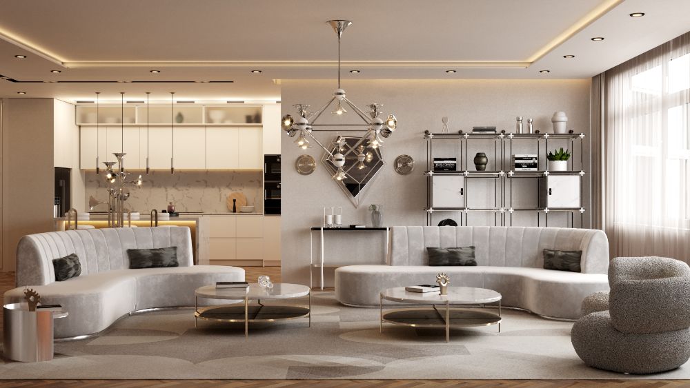 20 Contemporary Rug Designs That Will Showcase Your Personality modern  contemporary living room with wide area rug