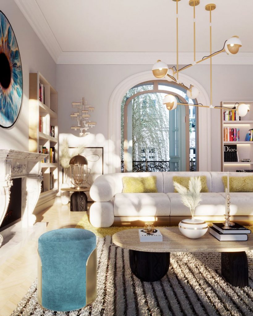 20 Contemporary Rug Designs That Will Showcase Your Personality modern  contemporary living room with area rug