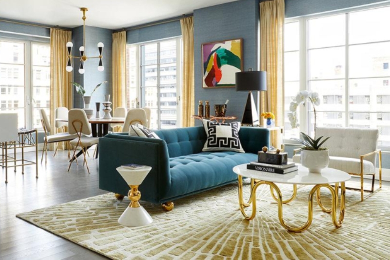 Artistic Contemporary Area Rugs That Will Transform Your Living Room