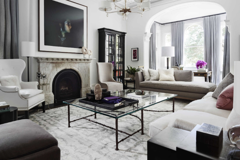 Living Room Carpet Ideas by Thomas Hamel and Associates