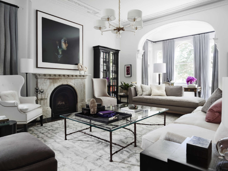 Living Room Carpet Ideas by Thomas Hamel and Associates