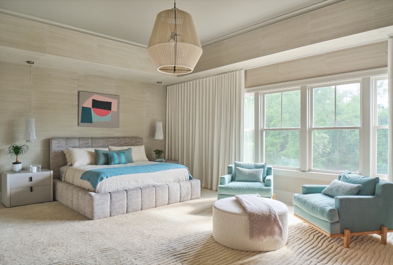 This room with neutral rug design inspiration is a masterclass in fierce products that bring out the inner tranquility.