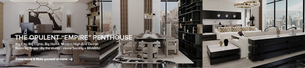 Banner Nova York House with rug design inspiration.