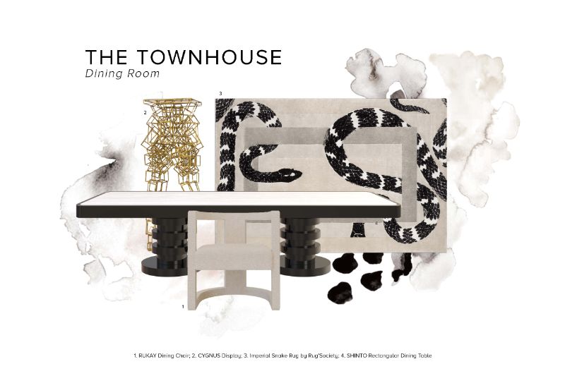 The Townhouse Dining Room With One Of The Most Luxury Carpets