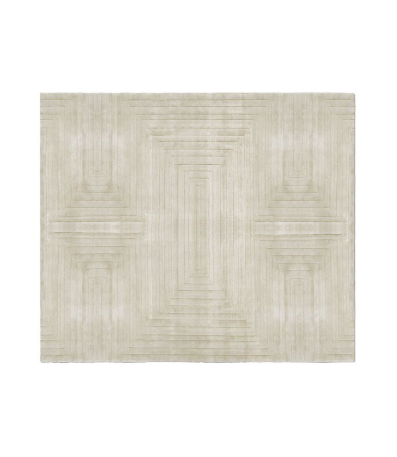 modern handmade wool rugs:: modern white rug