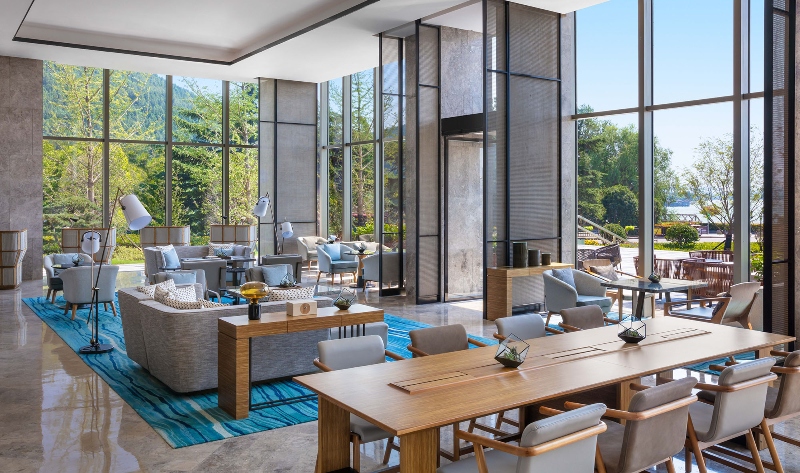 Bilkey Llinas Design: The rug gives this contemporary living space a new viewpoint and a three-dimensional graphic design, resulting in sublime elegance.