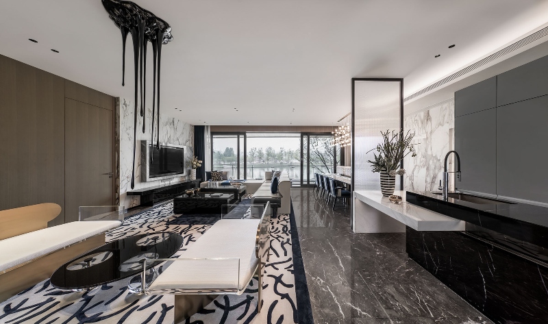 With Bilkey Llinas Design, Art can be found in everything around us, and this living room proves that we may have true works of art in our homes.