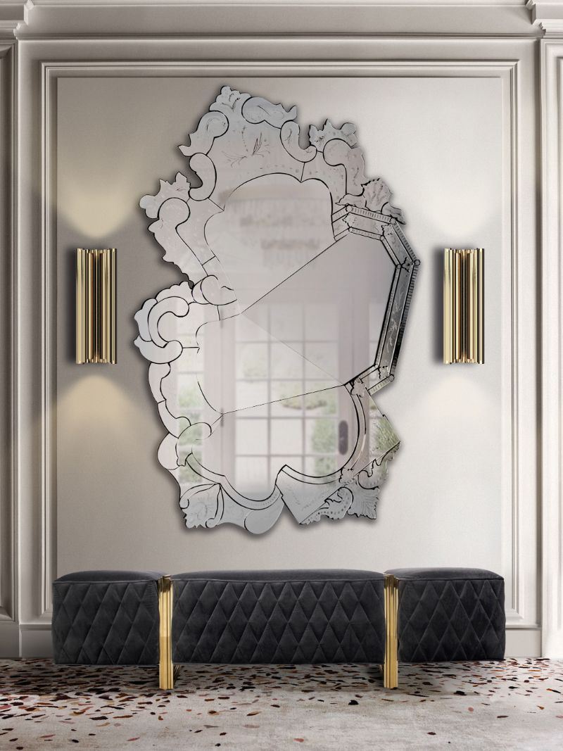 ISaloni 2022: New Furniture and Design Ideas. Luxurious hallway decor with neutral rug with a few pops of color.