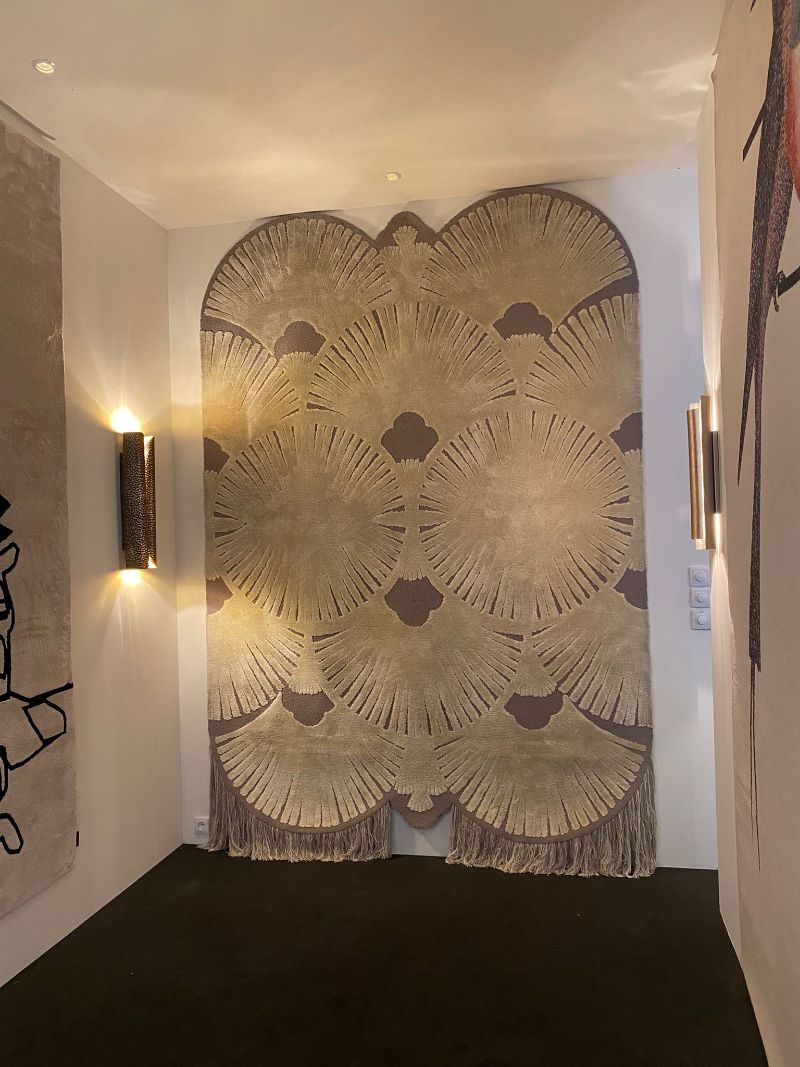 iSaloni Fair: the DÊCO RUG is at the salone del mobile with its gray and white hues