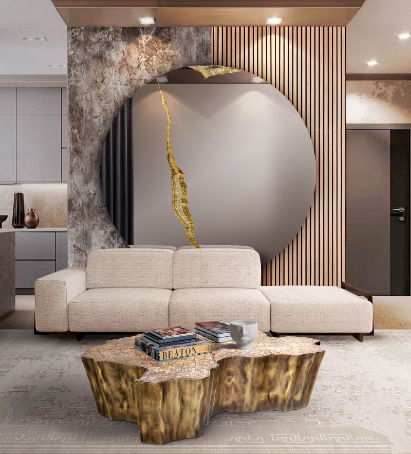 Decorating Your Interior With Neutral Rugs: 8 Inspirational Ideas. luxurious living room with neutral hues