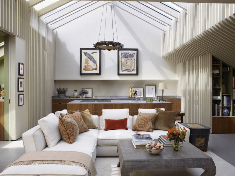 Modern Living Room Inspiration by Caroline Riddell